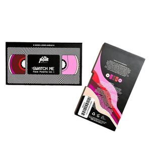 New Nosta Beauty Face Palette VHS Case 80s Retro Cream Powder Makeup Old School